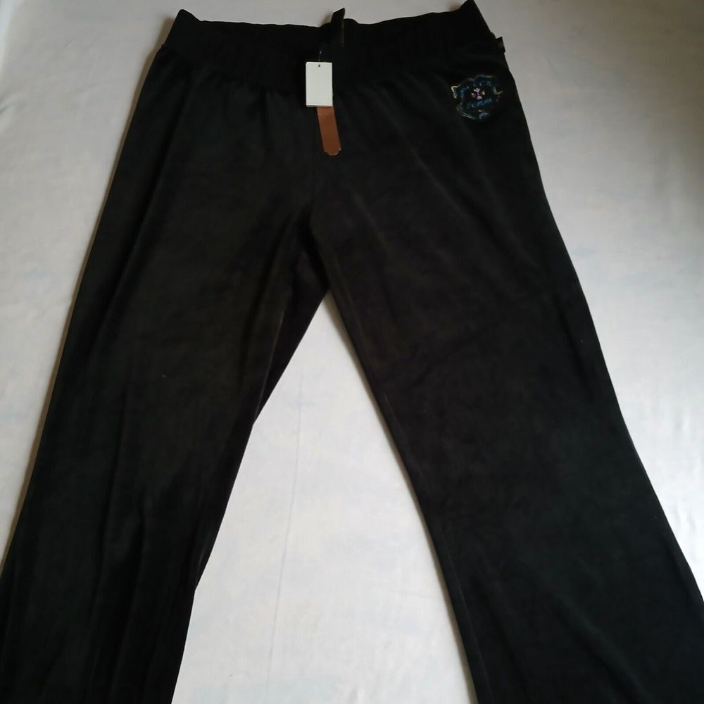 Mecca Sweatpants 3x Velour Baggy Wide Leg Y2k New
